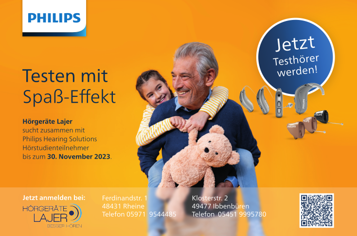 Hörgeräte Lajer, Philips_Testhörer_Kampagne_bis 30.11.2023